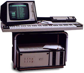 A picture of the Fairlight CMI Series II A picture of the Fairlight CMI Series II
