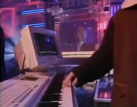 A picture of Chris Lowe from the Pet Shop Boys playing a Fairlight Series III on Top of the Pops A picture of Chris Lowe from the Pet Shop Boys playing a Fairlight Series III on Top of the Pops